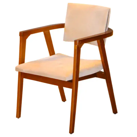 Scaun living tapitat,fag,Seria Special AST-650,Homs,60022,bej-nuc