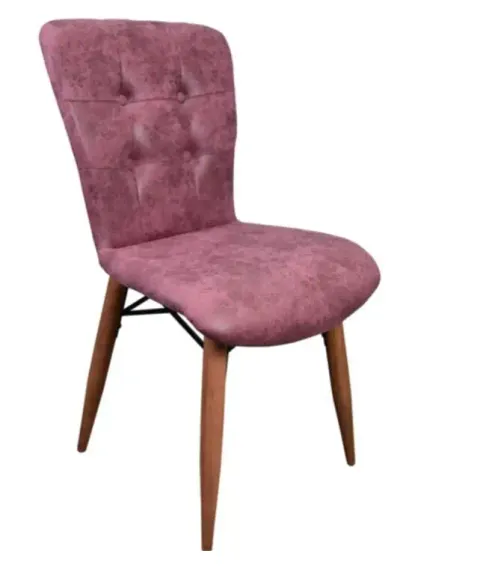 Scaun living tapitat visiniu Beluga Homs