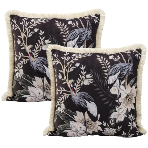 Set fata de perna decorativa 2 buc,Homs ,seria oz,43 x 43 cm.50041