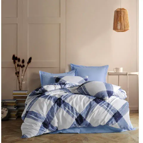 Lenjerie de pat bumbac satinat 2 persoane,homs,serie D 270,00014