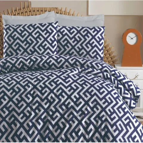 Set lenjerie pentru 1 persoane din bumbac satinat 220 cm