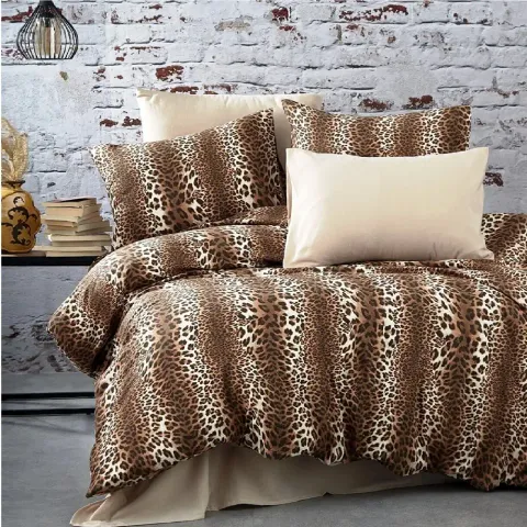 Set lenjerie de pat bumbac satinat 2 persoane 240 cm