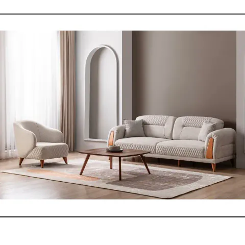 Set canapea cu 2 fotolii Venus, Living