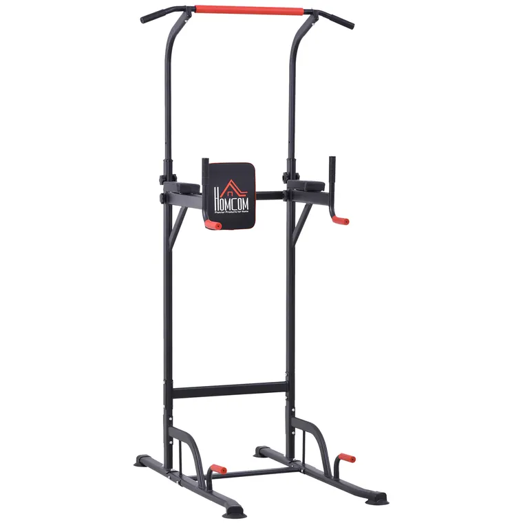 HOMCOM Aparat pentru Fitness bara de tragere inaltime reglabila Greutate Max. 120kg | Aosom Romania