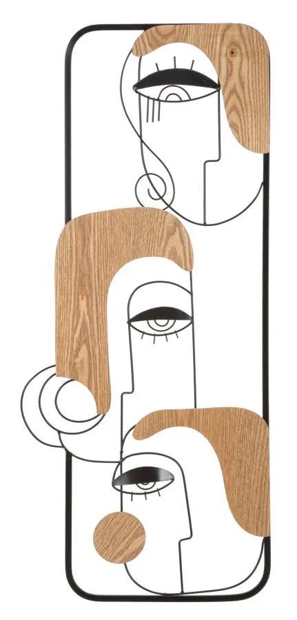 Mauro Ferretti Panou De Perete Picassy cm 38X2X89,5 | Aosom Romania