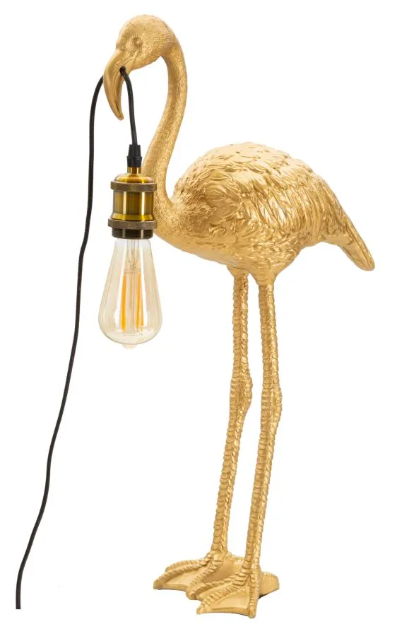 Mauro Ferretti Lampa De Masa Flamingo cm 37X19X59 | Aosom Romania