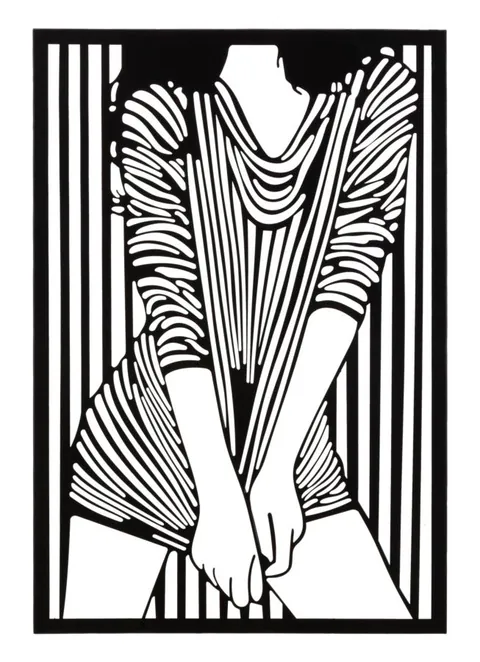 Mauro Ferretti Panou De Perete Moda cm 40X1,3X60 | Aosom Romania