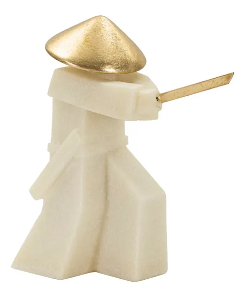 Mauro Ferretti Statuie Samurai cm 34X12X30 | Aosom Romania