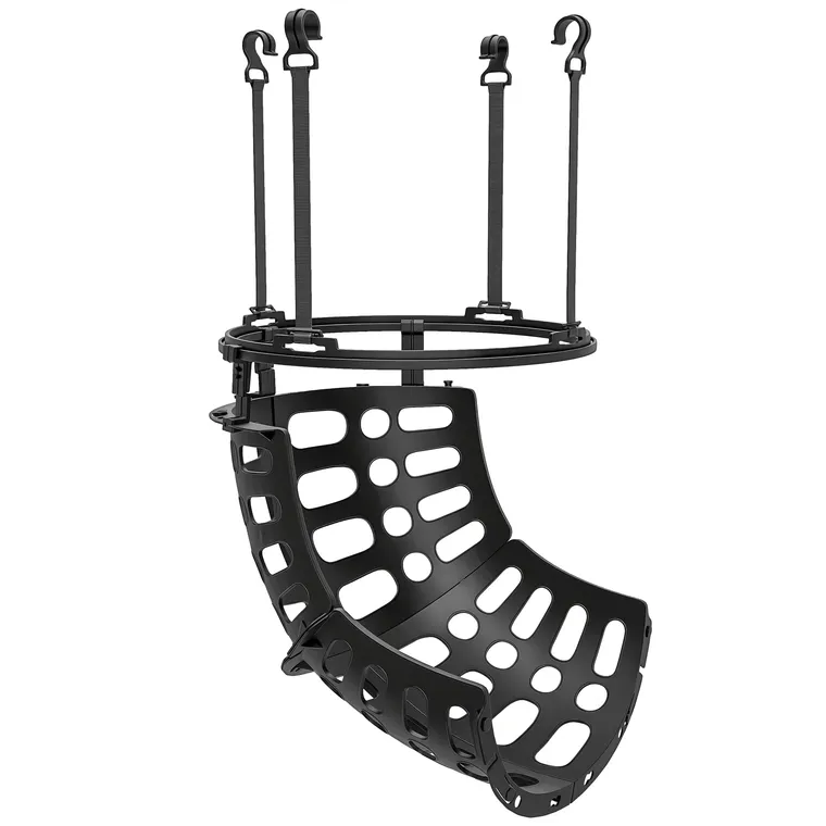 SPORTNOW Sistem de Returnare a Mingii de Baschet rotation à 360° 35,6 x 35,6 x 75,5 cm negru | Aosom Romania