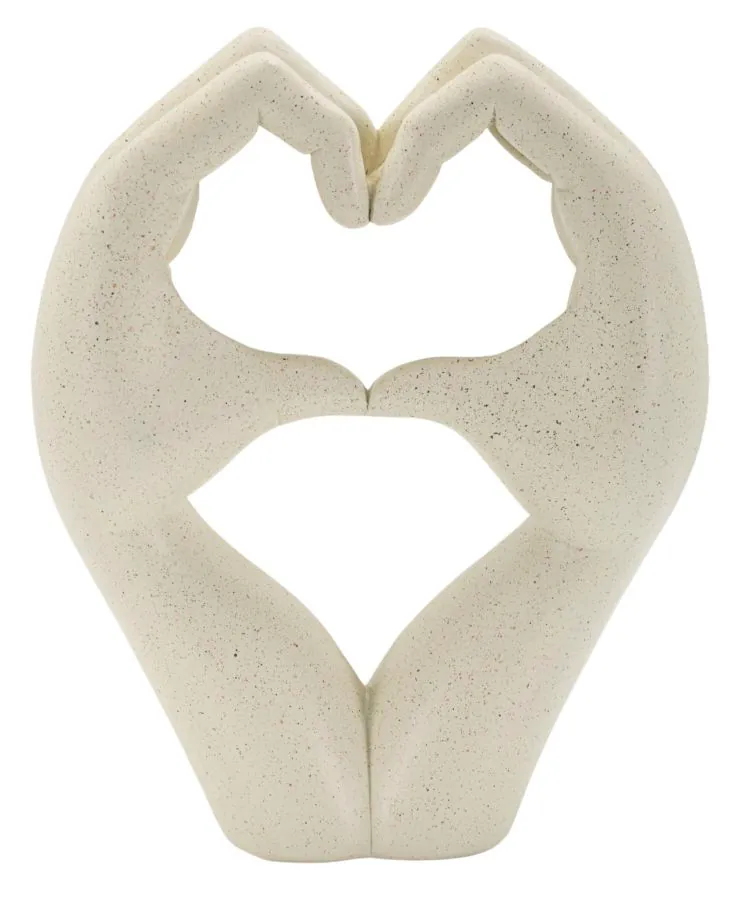 Mauro Ferretti Sculptura Love Stons Cm 16,5X7X18 | Aosom Romania