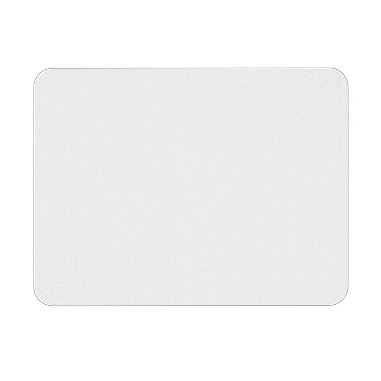 HOMCOM Covor de Protecție pentru Podea, Covoraș pentru Scaun Birou Anti-alunecare din Plastic pentru Podea, 90x120 cm, Transaprent | Aosom Romania