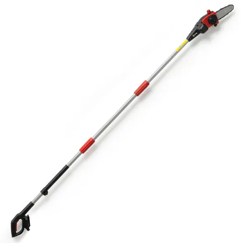 Outsunny Drujbă Telescopică pe Baterie, Drujbă Fără Fir 1,94m/2,56m cu Lubrifiere Automată, Viteză Lanț 6m/s, Pentru Tăierea Arborilor și Crengilor, Fără Baterie | Aosom Romania