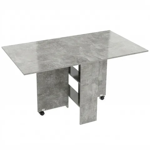 HOMCOM masă de dining, masă pliabilă economisire spațiu, masă economisire spațiu, masă extensibilă masă pliabilă masă economisire spațiu masă cu roți | Aosom Romania