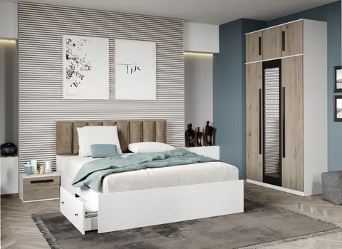 Set dormitor San Remo fara comoda - Dallas - C27