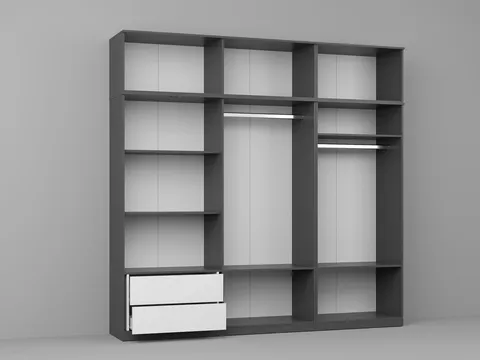 Dressing Dormitor Gri 247,4 cm - C14