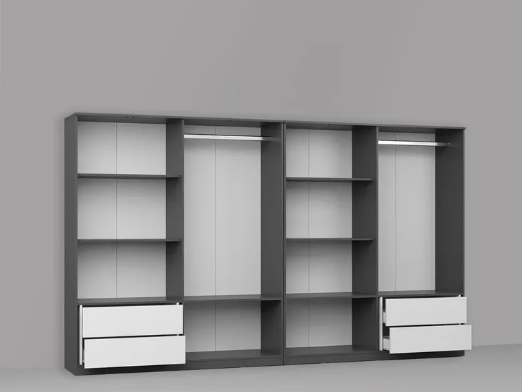 Dressing Dormitor Gri 328,8 cm - C17