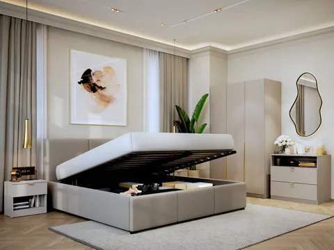 Set Mobila Dormitor Bej / Casmir Auris C03