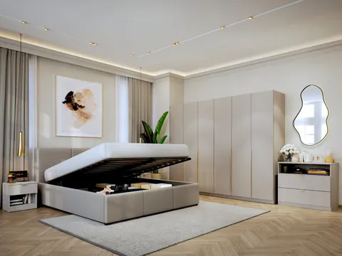 Set Mobila Dormitor Bej / Casmir Auris C21