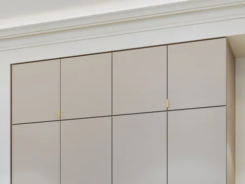 Dulap dormitor haine Bej/casmir suprapozabil 4U Auris