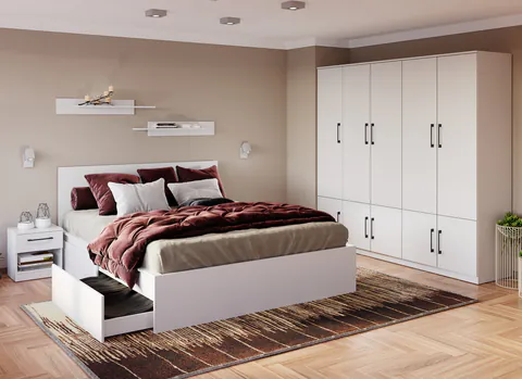 Set mobila dormitor complet fara comoda - Adam - 14