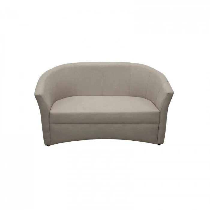 Canapea CAFENEA fixa, 2 locuri, bej, 145x60x80 cm