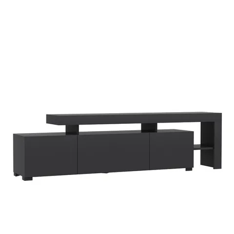 Comoda TV BELIZ, antracit, 192x37x53 cm