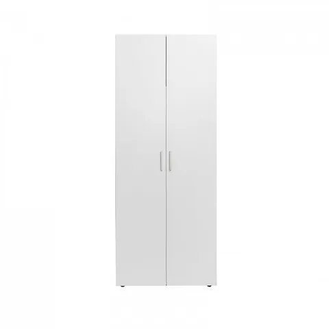 Dulap ALMA 2 usi, 5 rafturi, alb, 80x52x203 cm