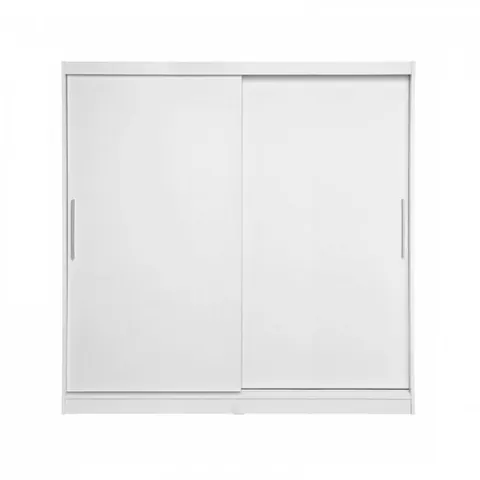 Dulap CORFU 01, usi glisante, alb, 200x60x200 cm