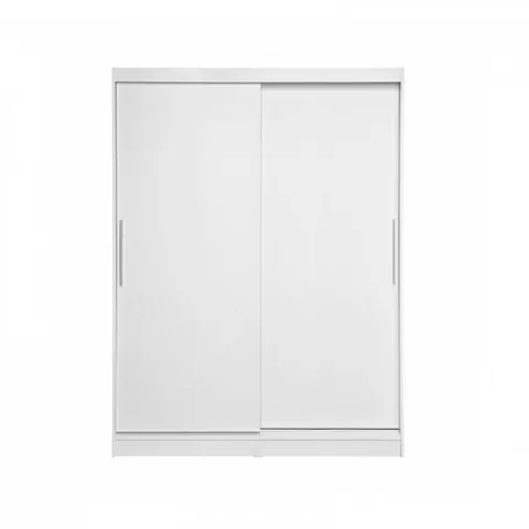 Dulap RODOS 01, usi glisante, alb, 150x60x200 cm