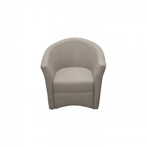 Fotoliu CAFENEA, stofa bej, 73x64x78 cm