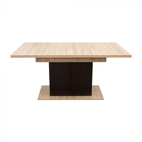 Masa SOFIA, 8 persoane, sonoma, 160x85x75 cm