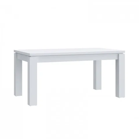 Masa extensibila ELARA, 8 persoane, alb, 160,4 206,4x90,4x76,1 cm