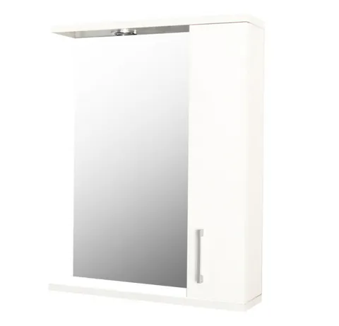 Oglinda PROMO, alb, 50x60 cm