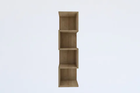 Raft ALIN, stejar safir, 25x27x95 cm
