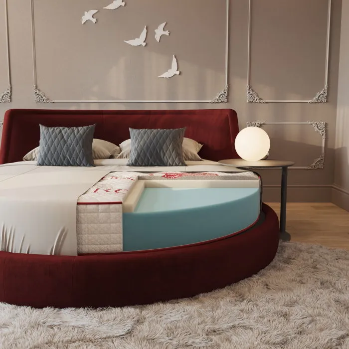 Saltea ROMANCE MEMORY, 200x200 cm, H 25 cm