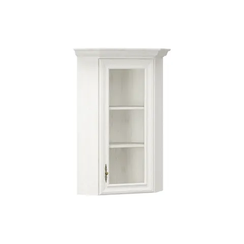 Vitrina de colt IRYS, 1 usa, geam, pin anderson, 55,8x55,8x108,9 cm