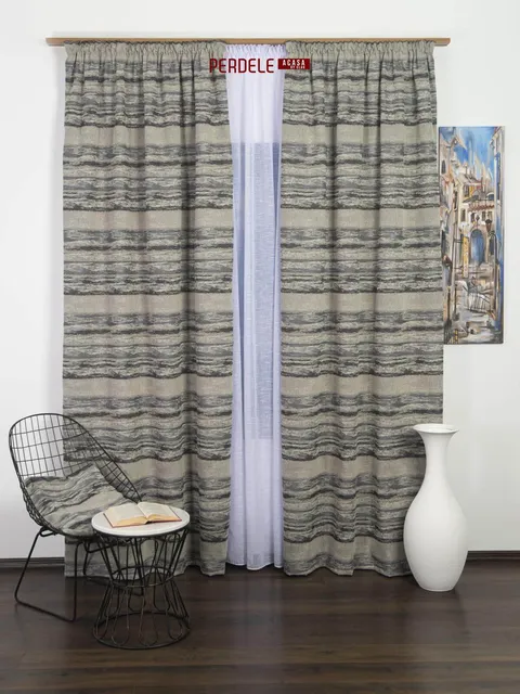 Draperie tafta gri
