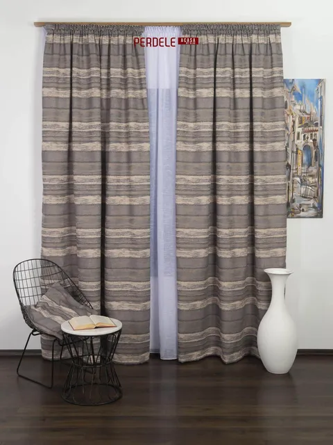 Draperie tafta roz,gri