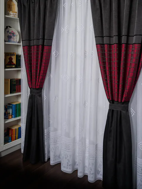 Set perdea si draperie Camelia