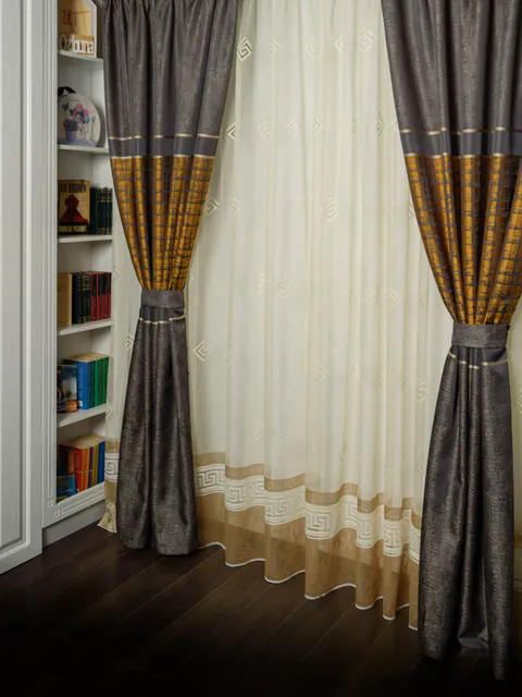 Set perdea si draperie Cezara