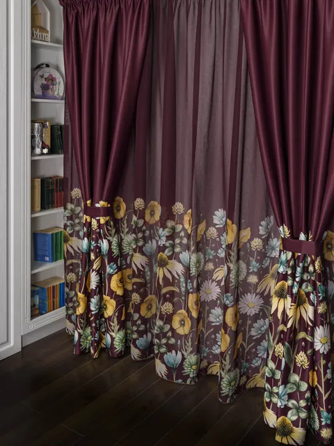 Set perdea si draperie Florina