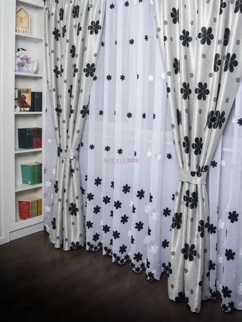 Set perdea si draperie Iolanda