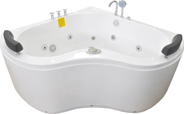 Cada baie cu hidromasaj Tenerife acril 150 x 150 cm