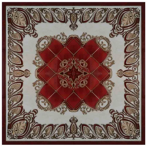 Gresie decorativa / covor ceramic Baroque 1212VB24 120X120 (4 placi 60X60) lucioasa