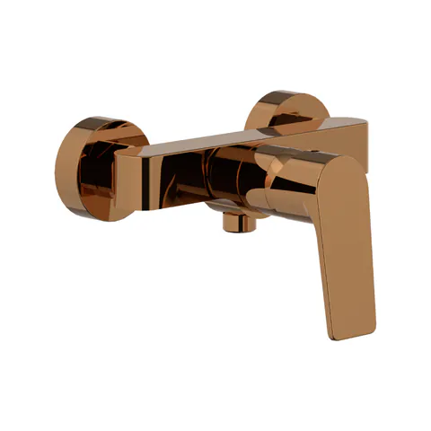 Baterie dus Celesta Aria monocomanda finisaj lucios cupru