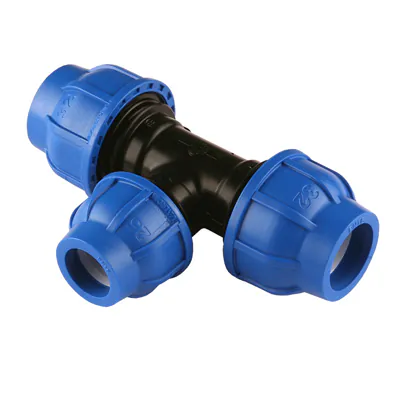 Teu redus compresiune PEHD 32 x 25 x 32 mm