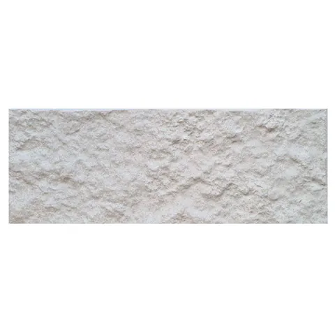 Placa murala portelanata Pierre Ivory 21 x 56