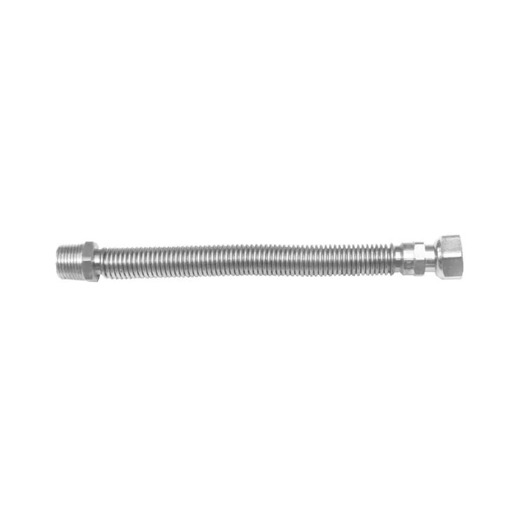 Racord gaz extensibil inox inoxidabil 1/2" filet interior- exterior 100 - 200 cm