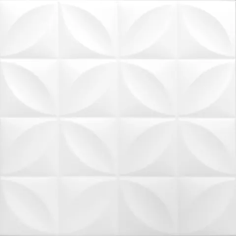 Tavan fals decorativ 0819 Alb 500 x 500 mm