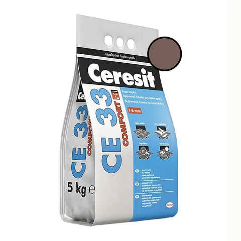 Chit de rosturi gresie si faianta Ceresit CE 33 Chocolate 2 Kg